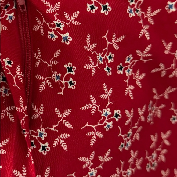 Liz Claiborne Red Floral Maxi Skirt - Picture 3 of 4